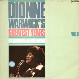 Dionne Warwick - Greatest Years Vol.10 / Ill Never Fall In, Verzenden, Gebruikt