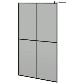 Douchescherm 118cm Zwart | -35% Retour deal (inloopdouche), Verzenden, Zo goed als nieuw, Met douche