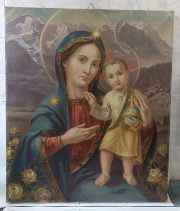 Europese school (XX) - Madonna con il Bambino