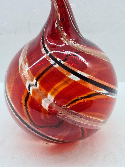 F&M Ballarin - Vase - Verre, Antiquités & Art, Antiquités | Verre & Cristal