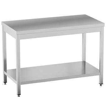 Werktafel | STANDARD LINE EVO | RVS | Bodemschap | Diepte, Verzenden, Nieuw in verpakking