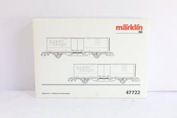 Märklin H0 - 47722 - Ensemble de wagons de marchandises pour, Nieuw