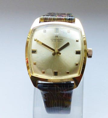 Junghans - Classic Tonneau 17Jewels - Zonder minimumprijs -