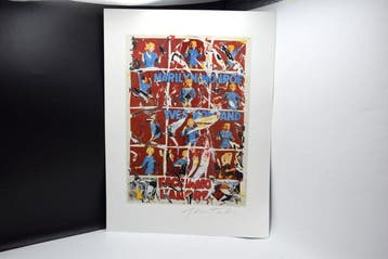 Mimmo Rotella (1918-2006) - La Mia Bocca