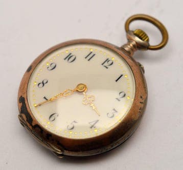 Antique - 800 Silver - mechanical pocket watch - 1900-1949, Nieuw