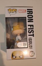 Funko - Funko Pop - Marvel - Iron Fist (Gold) #188 Signed by