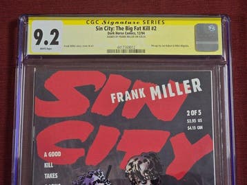 Sin City: The Big Fat Kill #2 - Signed by Frank Miller - 1, Nieuw