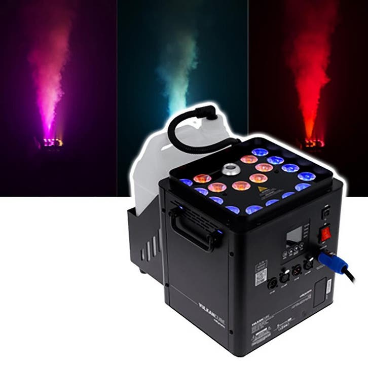Algam Vulkan Cube 1500W Rookmachine Met 18 X 10W RGB-WW-Y, Musique & Instruments, Lumières & Lasers