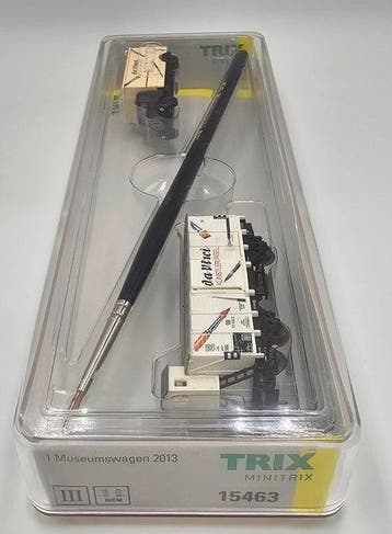 Minitrix N - 15463 - Wagon de marchandises pour trains, Nieuw