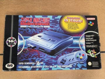 Nintendo - Snes - Super Rare - Big Box - Super Mario World