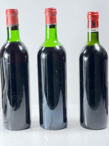 1970 1975 & 1989 Château Martinet - Saint-Émilion Grand Cru