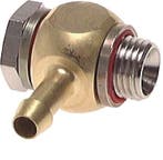 Barbie de tuyau coude en laiton de 6 mm (1/4) et G3/8, Verzenden, Nieuw