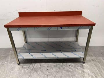 HCB Table de découpe en acier inoxydable et polyéthylène, Verzenden