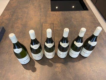 1986 x 5 Domaine Lequin Poussot 1° Cru Clos Rousseau &, Nieuw