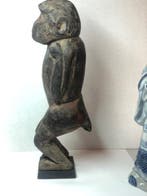 Beeld, Gbekre Baule - Scimmia in legno - 45 cm - Afrikaans