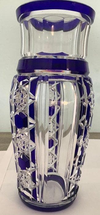 Vaas - Kristal - Zeldzaam Art Deco Cristal