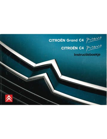 2009 CITROEN C4 PICASSO INSTRUCTIEBOEKJE NEDERLANDS