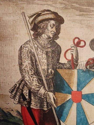 Cornelis Martin (1567-1621) - Ritratto di Baldovino di Mons