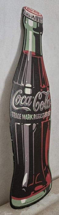 Coca-Cola - Coca-Cola reclamebord - Coca-Cola - Reclamebord, Antiek en Kunst, Antiek | Wandborden en Tegels