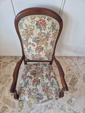Selva - Fauteuil - Hout, Textiel