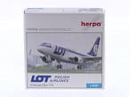 Schaal 1:500 Herpa 515108 LOT - Polish Airlines Embraer E..., Ophalen of Verzenden, Zo goed als nieuw