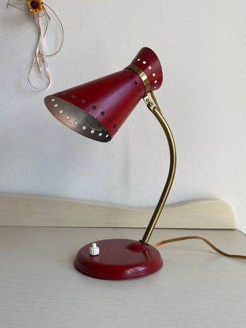 Lampe de bureau - Laiton, Antiek en Kunst