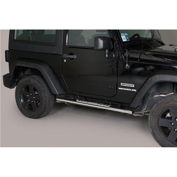 Side Bars | geschikt voor Jeep | Wrangler 11-17 2d suv / Wra, Verzenden