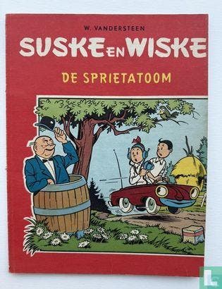 Suske en Wiske - De sprietatoom - 1967, Boeken, Stripverhalen, Zo goed als nieuw, Eén stripboek, Verzenden