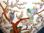 Bloempot - Porselein - Handgeschilderd emaille - groot, Antiek en Kunst