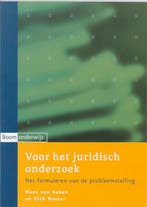 Voor het juridisch onderzoek 9789047300779 H.R.M. van Keken, Verzenden, Gelezen, H.R.M. van Keken