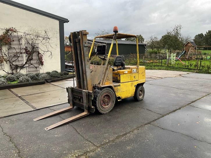 Online veiling - Caterpillar V60B Vorkheftruck, Zakelijke goederen, Machines en Bouw | Heftrucks en Intern transport, Ophalen