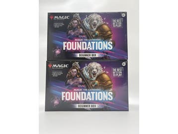 Veiling - 2x Magic: The Gathering Foundations: Beginner Box, Nieuw
