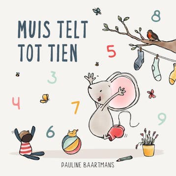 Muis telt tot tien / Thuis bij Muis 9789025114541, Boeken, Kinderboeken | Baby's en Peuters, Verzenden, Gelezen, Pauline Baartmans