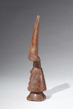 Een houten beeld - Fante - Ghana, Antiek en Kunst