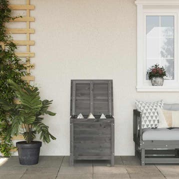 vidaXL Tuinbox 50x49x56,5 cm massief vurenhout, Verzenden