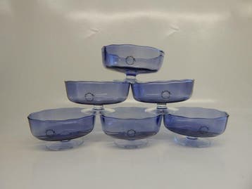V.Nason&C - Gobelet - Tropical - Verre de Murano - Set de