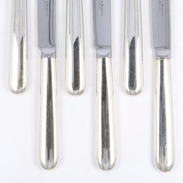Robbe & Berking - Dinermes - Ménagère (6) - Argent 925, Antiek en Kunst