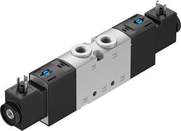 Festo 5/2 Bistabiel Lucht Magneetventiel G1/8 700L/Min -, Verzenden