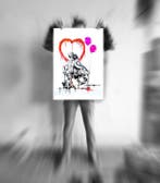 Utopia - Vandal Puppy Love Boy & Girl with bubbles