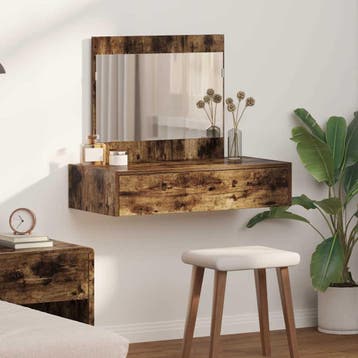 vidaXL Kaptafel Bruin 83 x 40 x 70 cm Bewerkt hout, Verzenden