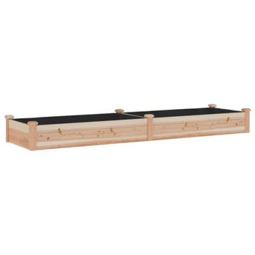 Plantenbak 240cm vurenhout | -34% Retour Deal | Snel zijn, Minder dan 30 cm, 100 cm of meer, Verzenden, Zo goed als nieuw