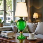 Tafellamp - Glas, Goud - Murano-artistische lamp, Antiek en Kunst