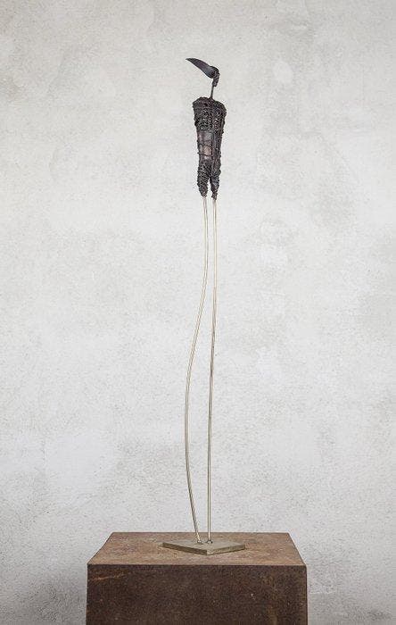 Simone Sirna (1988) - sculptuur, ANAM No.21 - 77 cm - IJzer,, Antiquités & Art, Antiquités | Autres Antiquités