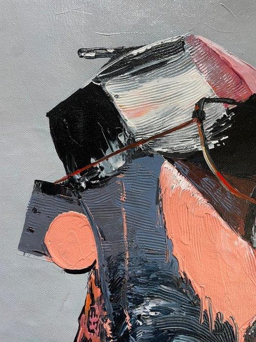 Skedro (1991) - Profilo di traverso, Antiek en Kunst, Kunst | Schilderijen | Modern