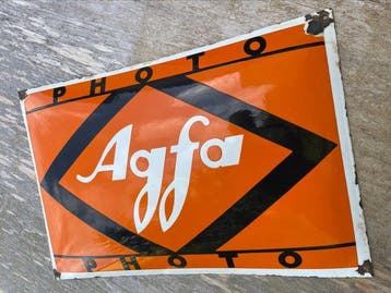 AGFA - Emaille bord - Agfa emaillebord 60 cm