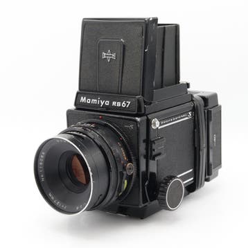 Mamiya RB67 Pro S + Mamiya Sekor C 127mm F/3.8 + 120 film, Verzenden, Zo goed als nieuw