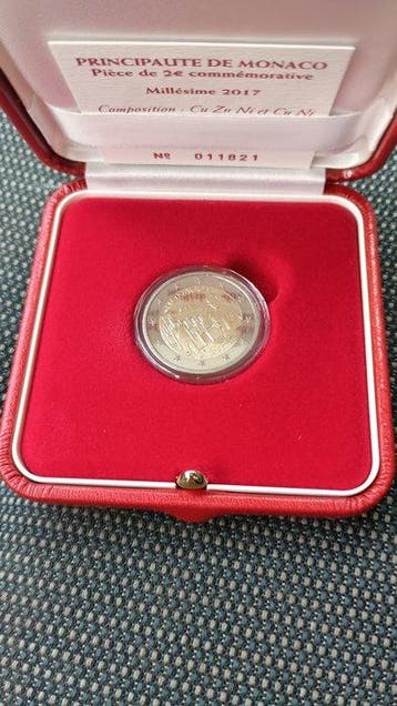 Monaco. 2 Euro 2017 Carabiniers Proof