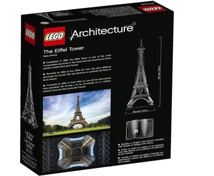 Lego Set - 21019 - Architecture - The Eiffel Tower, Enfants & Bébés, Jouets | Duplo & Lego