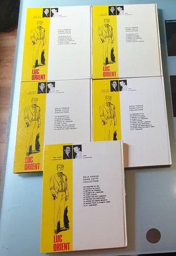 Luc Orient - 5x C - 5 Album - Eerste druk - 1974/1976, Boeken, Nieuw