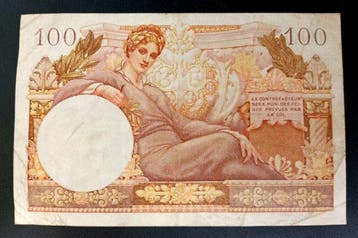 Frankrijk. - 100 Francs - 1956 - Suez Crisis - Fayette VF